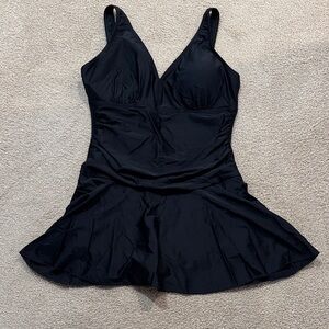 Chic Black Women's One-Piece Swimsuit